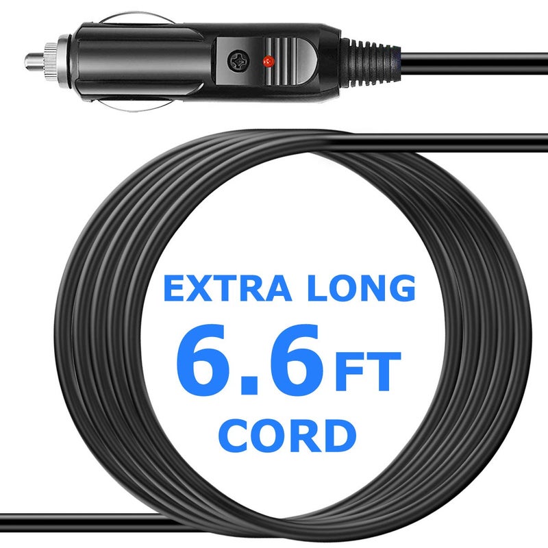 T POWER T-Power 9V 12V AC DC Car Charger for Sylvania 7" 8" 9" & 10" Portable DVD Player & Sylvania SYNET7WID Mini Netbook Power Supply - Image 4